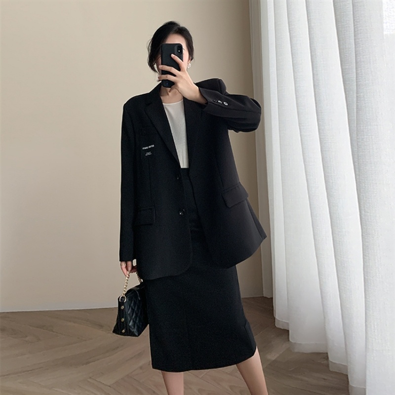 Áo khoác dáng dài form rộng thời trang mùa thu