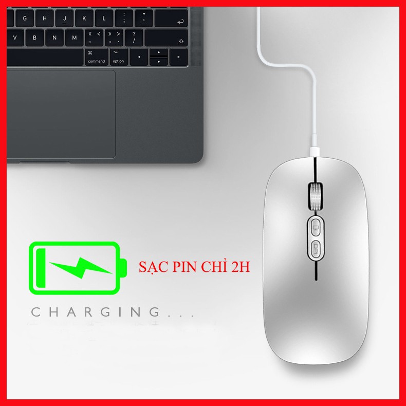 chuột không dây wireless Pin sạc M103  siêu mỏng, bền, đẹp, tinh tế | WebRaoVat - webraovat.net.vn