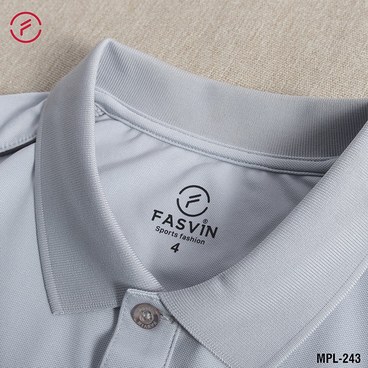 Áo Polo thể thao nam Fasvin PL20243.HN áo phông có cổ chất liệu coolmax mát lạnh thoải mái | BigBuy360 - bigbuy360.vn