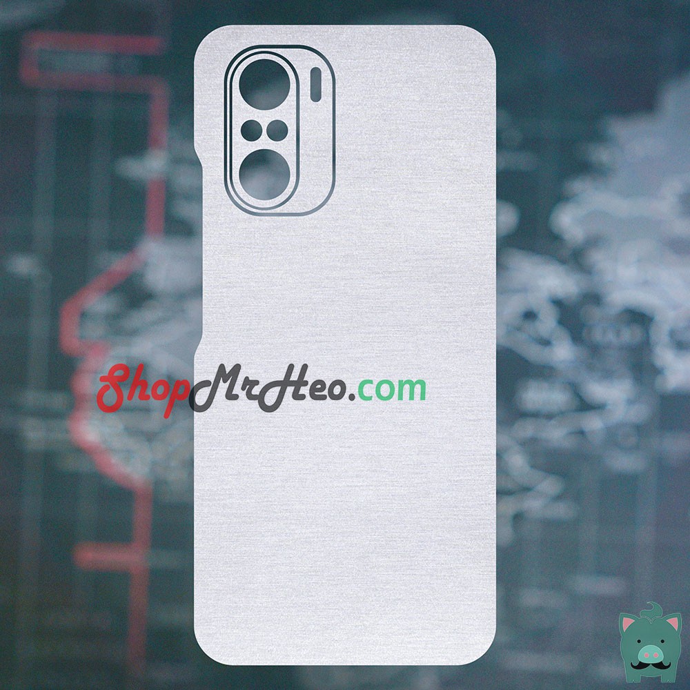 Skin Dán Mặt Sau Lưng Vân Nhôm Xiaomi Redmi K40 - K40 Pro - Poco F3 - Redmi K40 Gaming - POCO F3 GT