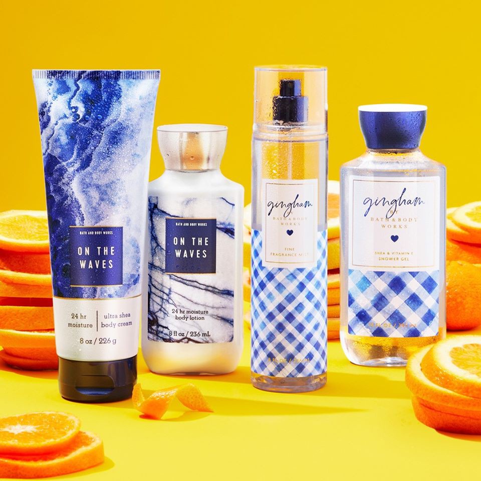 [𝗦𝗔𝗟𝗘]..::✨Xịt thơm Có nhũ Bath and Body Works - GINGHAM (30ml-50ml-100ml)✨::..