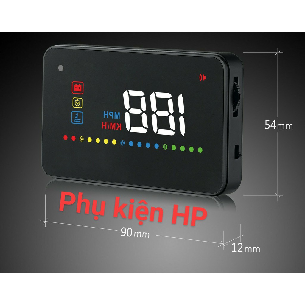 [FREESHIP❤]  Thiết Bị Hiển Thị Tốc Độ Xe Lên Kính Lái cho Xe Hơi HUD A200, C500, M7