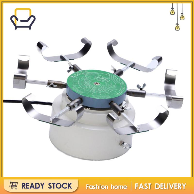 Máy Kiểm Tra Gió Đồng Hồ Tự Động 220V 6 Cánh Tay Happi2ness