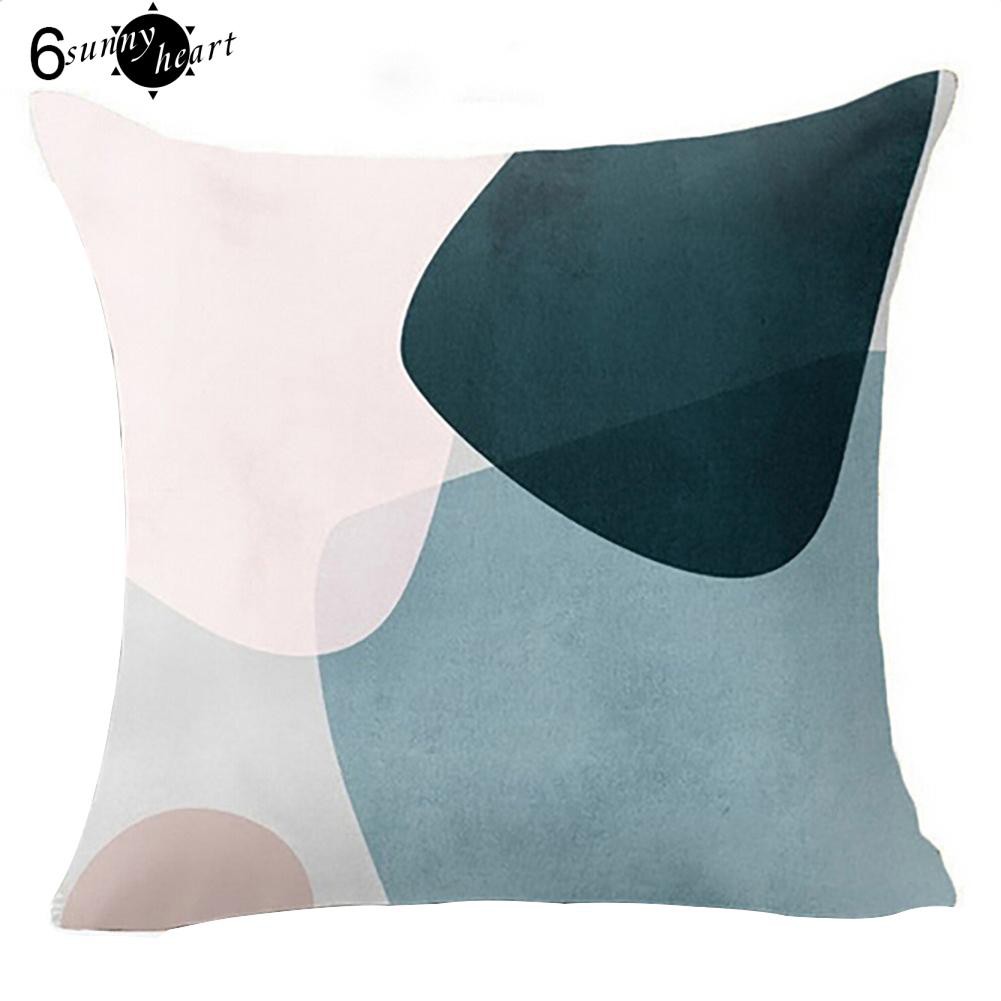 Áo Gối Khổ Vuông 45Cm X 45Cm In Họa Tiết Cách Điệu Trang Nhã