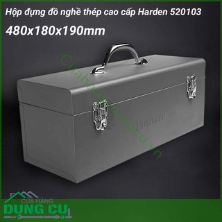 Hộp đựng đồ nghề dụng cụ bằng thép cao cấp Harden 520103