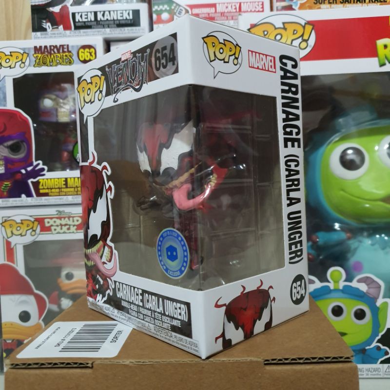 Đồ chơi mô hình funko pop 654 Carnage  - Marvel