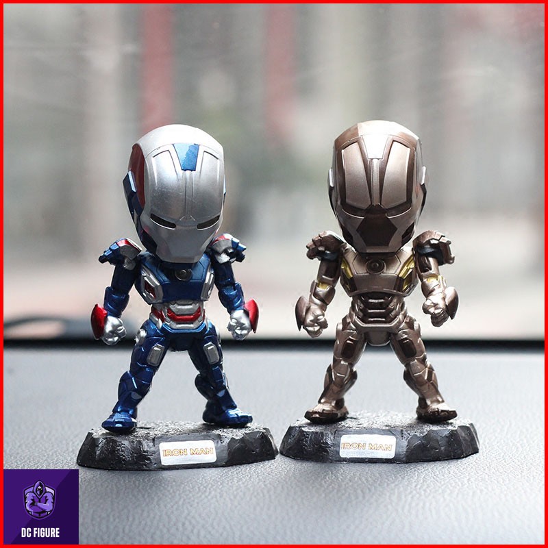 Mô hình Iron man trang trí xe oto có đèn led hàng siêu chất