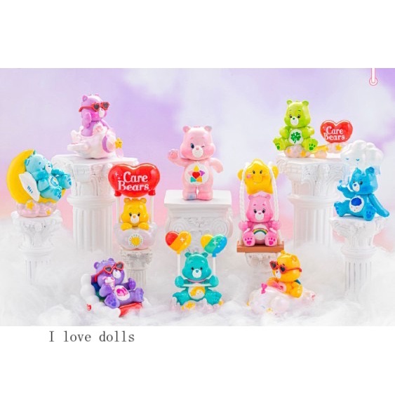 Mô Hình Búp Bê Gấu Đám Mây Trái Tim Thiên Đường Đám Mây Dễ Thương