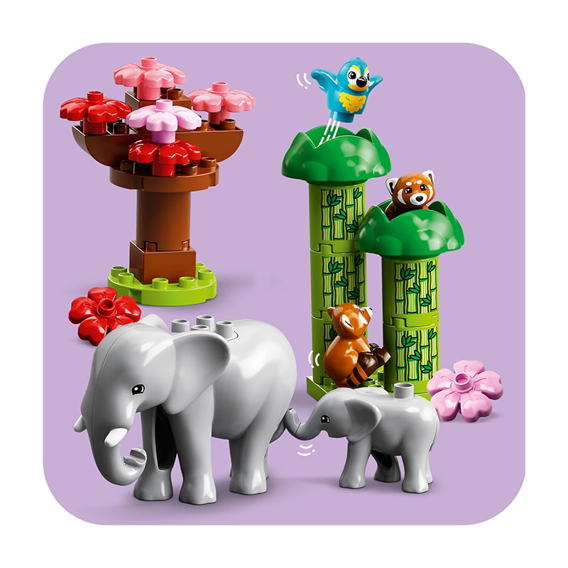 Đồ Chơi LEGO Khám Phá Thế Giới Động Vật Châu Á 10974 (116 chi tiết)