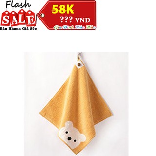 KHĂN TẮM COTTON KINGSHORE CHO BÉ 31X30 CM