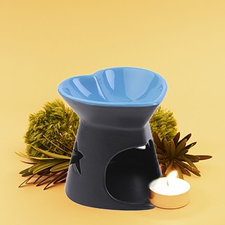 Đèn nến đốt tinh dầu DX0007 hình trái tim (nhiều màu)