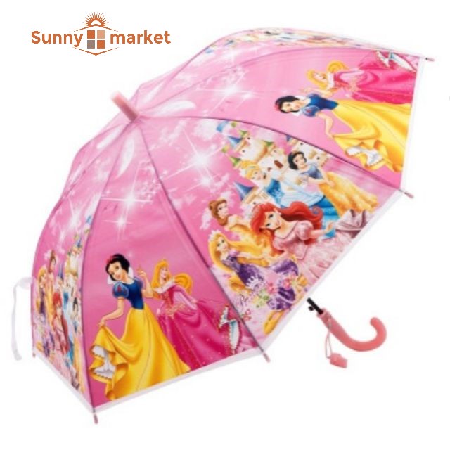 Ô dù in hình hoạt hình dễ thương cho bé gái