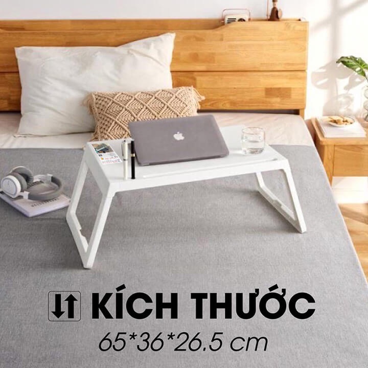 Bàn học gấp gọn bằng nhựa cao cấp cho học sinh sinh viên, bàn học làm việc decor phòng giá rẻ cho sinh viên