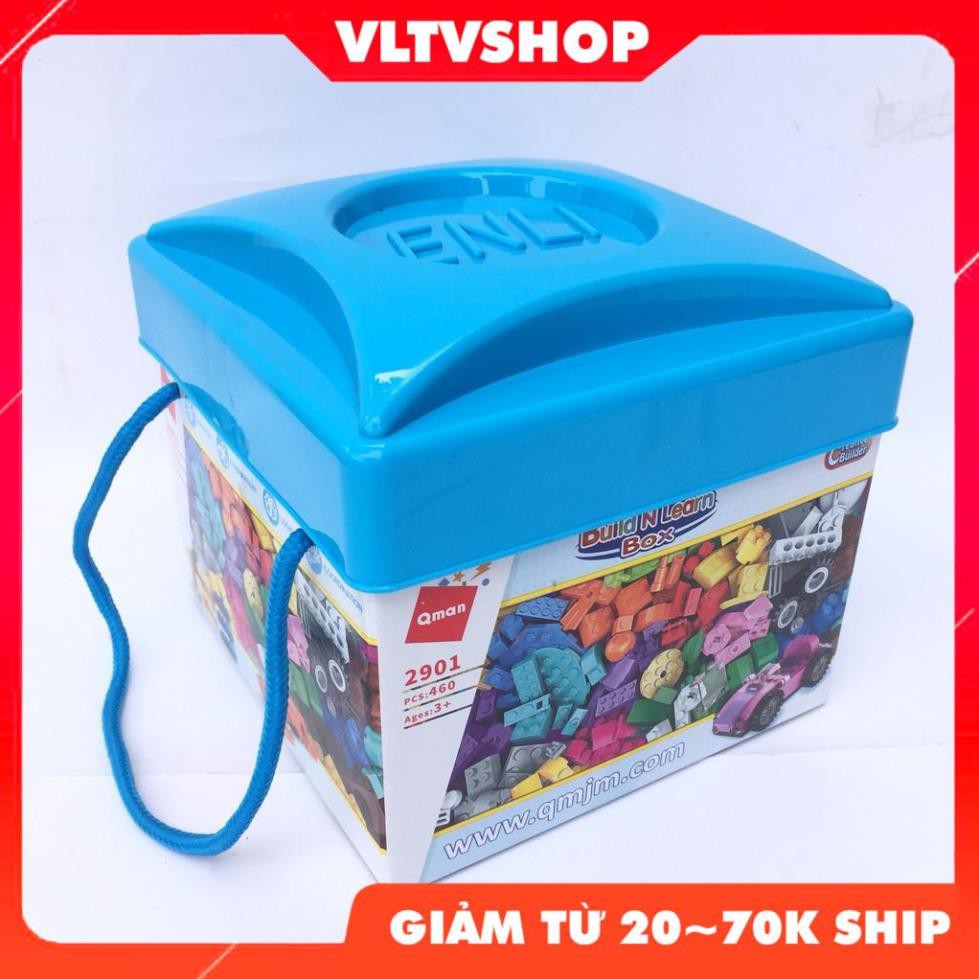 ⛔MIỄN PHÍ VẬN CHUYỂN⛔ Đồ Chơi Lắp Ghép Trí Tuệ Lego 460 Chi Tiết Tăng Khả Năng Sáng Tạo Cho Bé