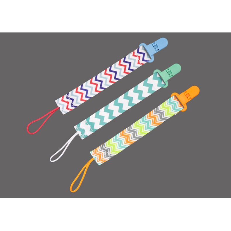 Set 3 Dây Đeo Ti Giả, Gặm Nướu Chống Rơi An Toàn Cho Bé - Timikid