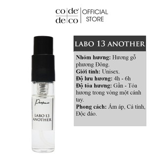 Tinh Dầu Nước Hoa Pháp Code Deco Another 13 Ấm Áp, Cá Tính, Độc Đáo Vial 2ml Dùng Thử