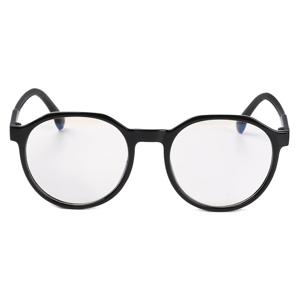 Kính mắt quang học gọng tròn PC tròng resin chống ánh sáng xanh giảm mỏi mắt phong cách vintage thời trang