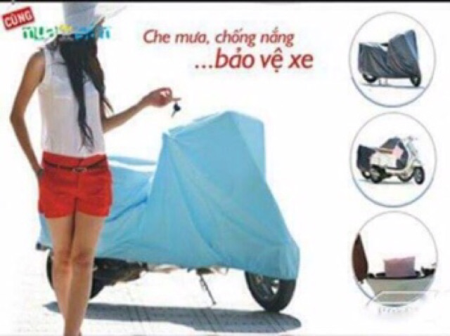 Bạt phủ xe máy cao cấp