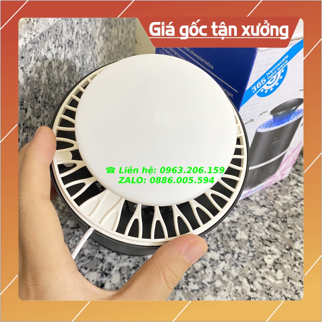 [HOT] Máy Bắt Muỗi Bằng Đèn Led Xanh Thông Minh Không Gây Tiếng Ồn, Dây USB Thông Dụng