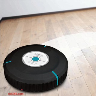 Robot Máy Lau Nhà Hút Bụi Tự Động Robot Clean (Đen)
