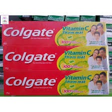 Kem đánh răng colgate vitamin C