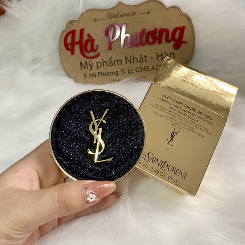 Phấn Nước YSL Le Cushion EDP Lamé Collector 2021 Bản Kim tuyến