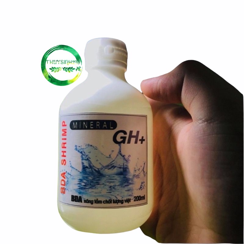 Khoáng tép cao cấp BDA GH+ giúp tép mau lớn, lột vỏ dễ