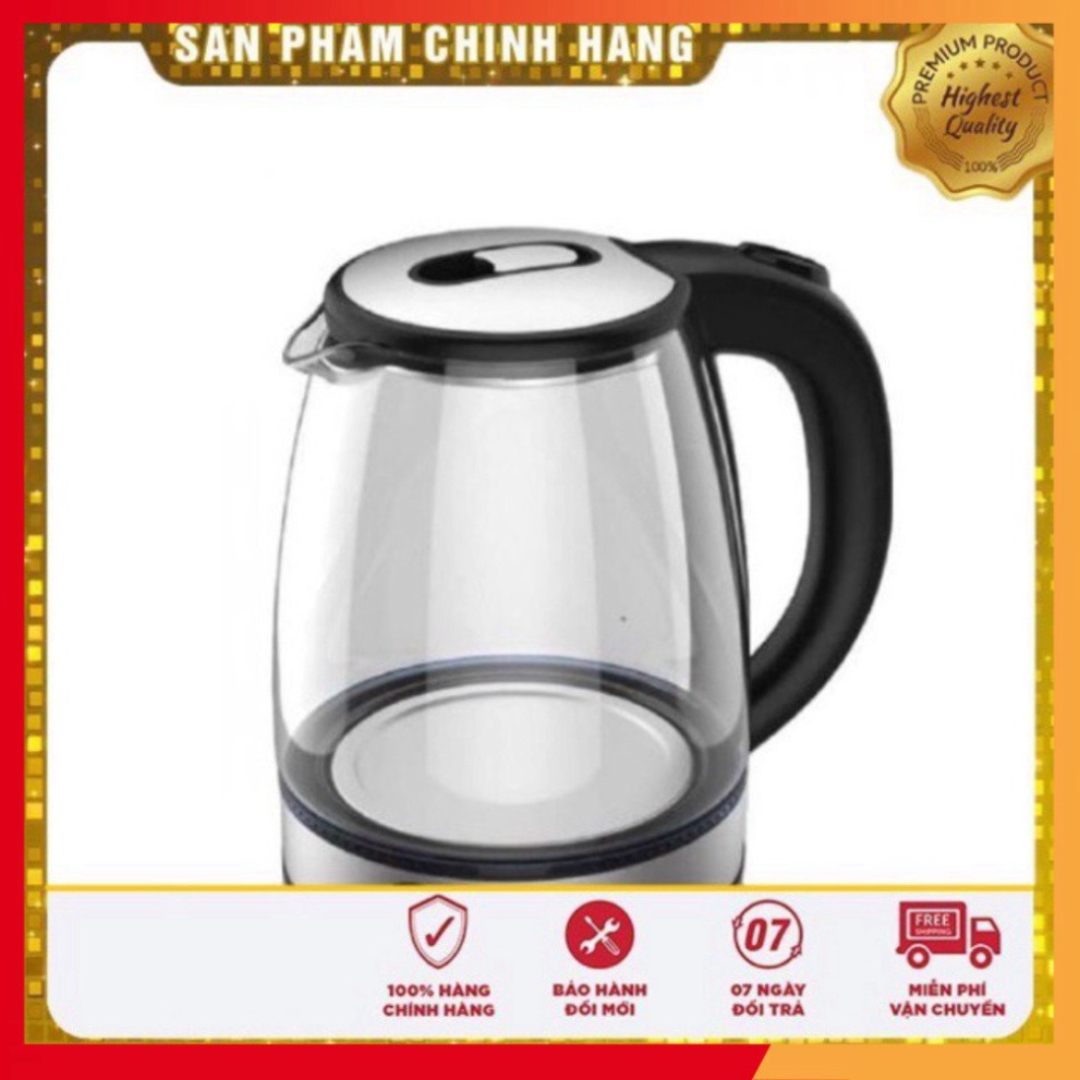 Ấm siêu tốc bằng thuỷ tinh Rapido 1,8L ,hàng chính hãng bảo hành 12 tháng