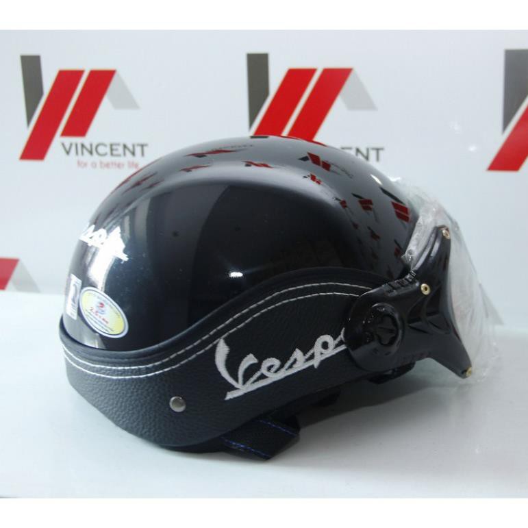 ⛔FREESHIPP⛔ Mũ bảo hiểm Vespa (Giao màu ngẫu nhiên Nam Nữ)
