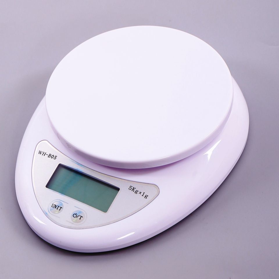 Cân Điện Tử Nhà Bếp Mini Electronic Kitchen Scale Cân Thực Phẩm 5Kg – 1G Tặng Kèm Pin