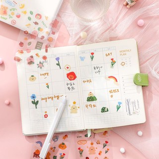 Set 3 tờ sticker Happy Days