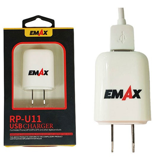 bộ sạc iphone emax 2.1a