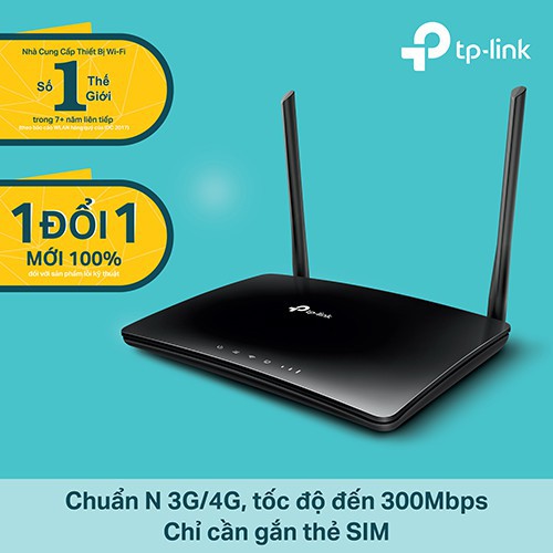 TP-Link MR200 tốc độ 400Mbps - Hãng Phân Phối chính thức