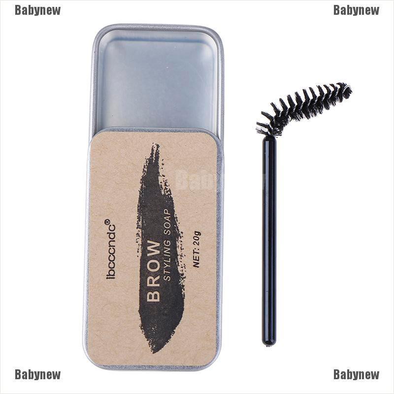 (hàng Mới Về) Sáp Định Hình Lông Mày Lâu Trôi Kèm Cọ | BigBuy360 - bigbuy360.vn