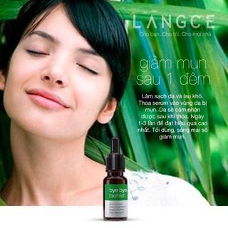 TINH CHẤT TẠM BIỆT MỤN BYE BYE BLEMISH for Acne 10ml LANGCE