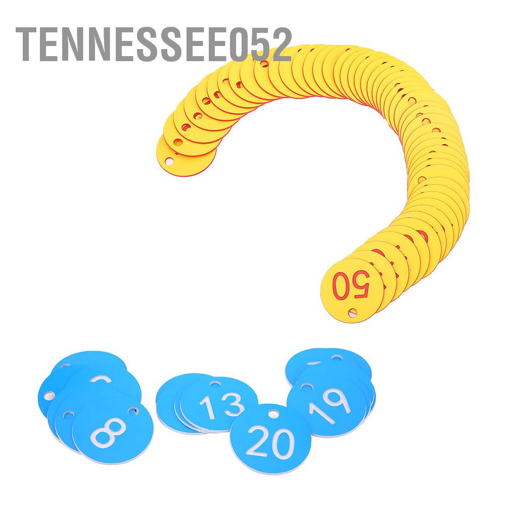 Hàng Sẵn Thẻ Đánh số Nhãn Vật tư Treo Nuôi ong Chăn nuôi Trang trại 【Tennessee052】