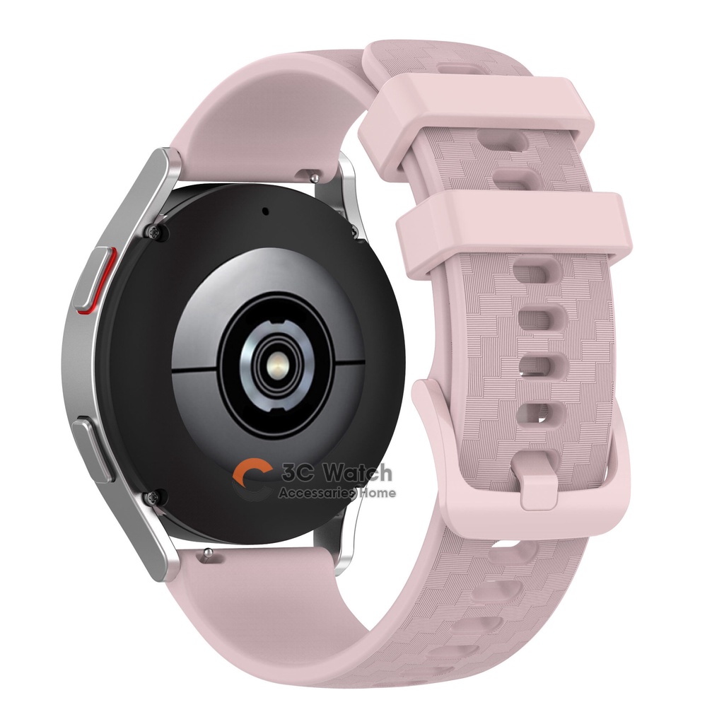 Dây Đeo Silicone Họa Tiết Sợi Carbon Cho Đồng Hồ Thông Minh Samsung Galaxy Watch 3/4 42mm 46mm 40mm 44mm Huawei Watch 3/GT2 22mm 20mm
