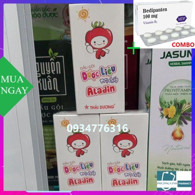 Combo Bedipanten 100mg +  DẦU GÔIN DƯỢC LIỆU ALADIN - HẾT CHẤY, TRÍ