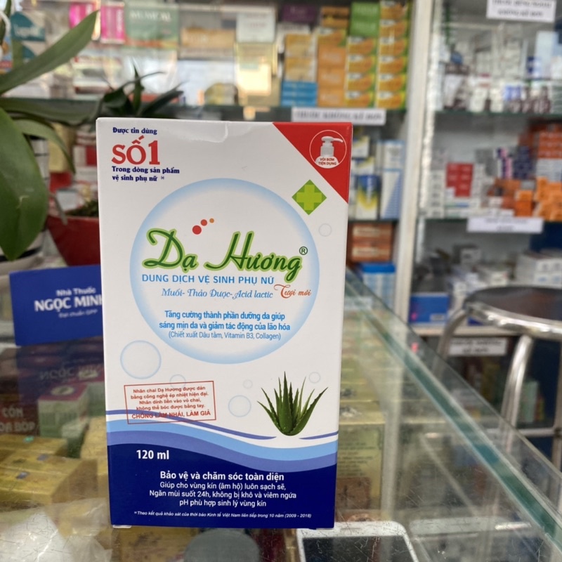 ✅  Dạ Hương dung dịch vệ sinh phụ nữ  Làm sạch nhẹ nhàng, khử mùi hôi, dưỡng da, chống khô rát.