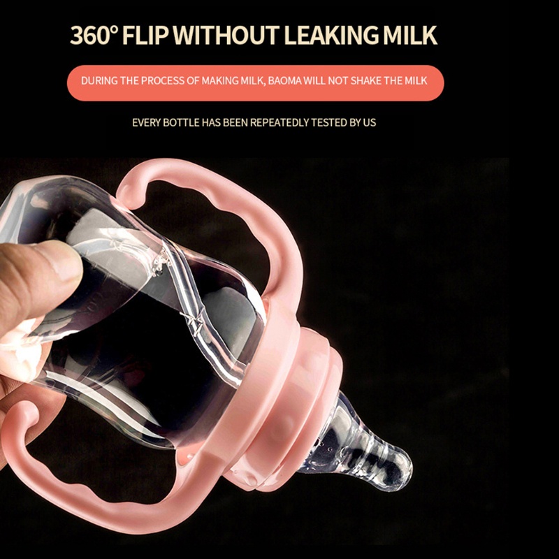 Bình Sữa Bằng Silicone Tiêu Chuẩn An Toàn Dành Cho Trẻ