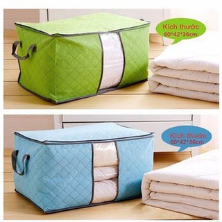 Combo 2 túi vải đựng chăn màn quần áo tiện dụng