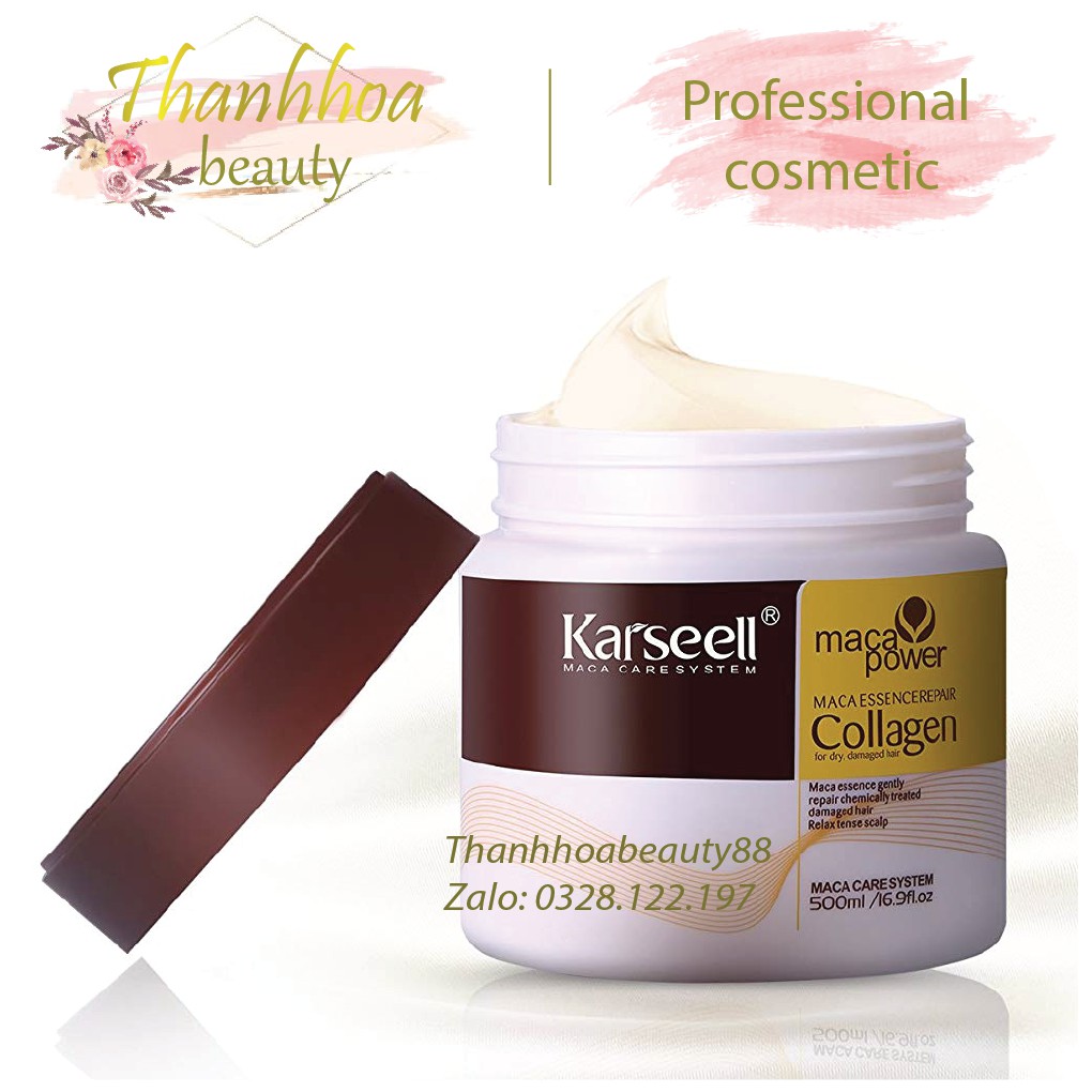 Hũ Hấp Collagen Karseell Maca Phục Hồi 500ml - Chính Hãng | BigBuy360 - bigbuy360.vn