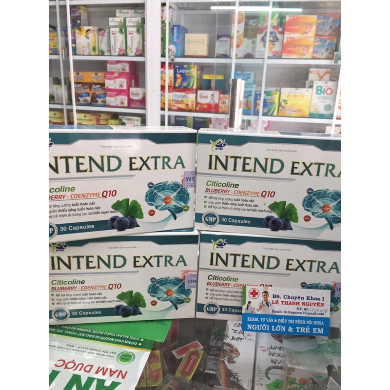 ✅(toa bác sĩ)INTEND EXTRA dưỡng nãoo,rối loạn tiền đìnhh | Thế Giới Skin Care