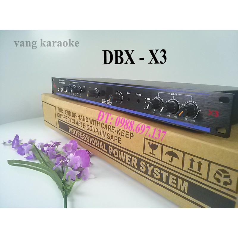 vang số karaoke dbx X3 - mixer echo karaoke