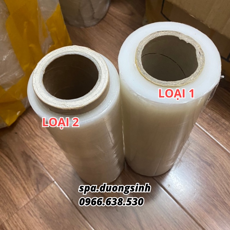 Ni lông Cuộn Quấn Bụng Giảm Béo, Ni Lông Ủ trắng body trong Spa - Màng co dẻo dai