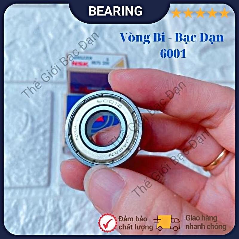 Vòng bi bạc đạn NSK 6000,6001,6002,6003,6004 ZZCM - hàng đẹp chất lượng cao - Thế Giới Bạc Đạn