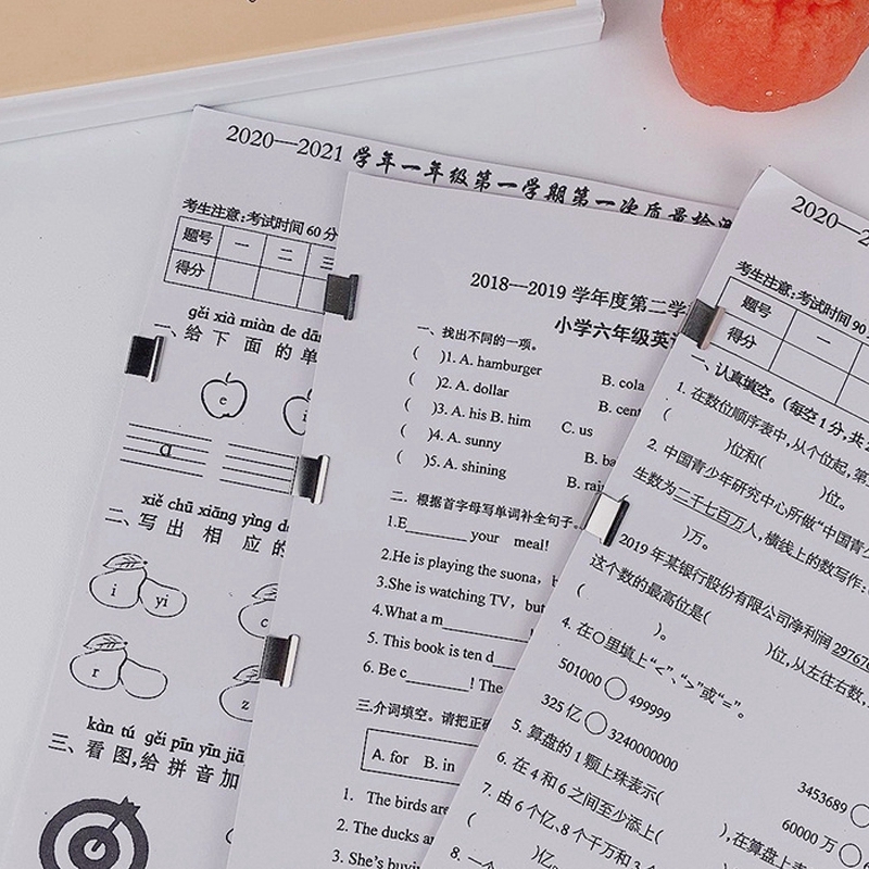 Dụng cụ bấm giấy mini trong suốt tiện dụng cho học sinh/ văn phòng