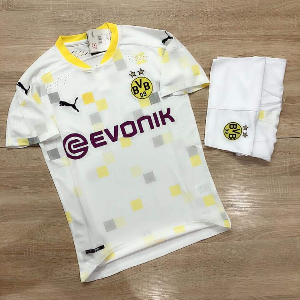 Áo Bóng Đá CLB Borussia Dortmund 2022/2023 - Chuẩn Mẫu Thi Đấu - Vải Polyester Thái Gai Lưới