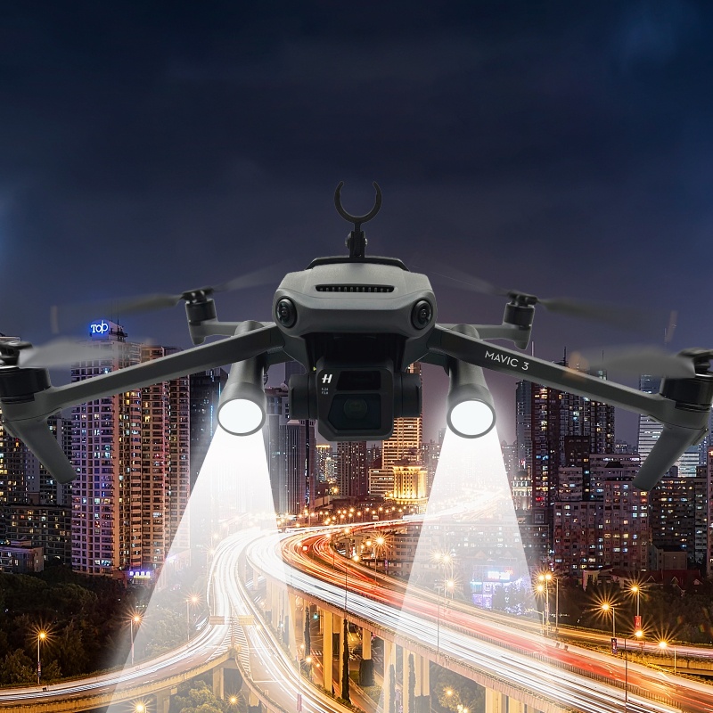 Bộ Đèn LED Chiếu Sáng Ban Đêm Tùy Chỉnh Góc Độ Sáng 120lm Cho Mavic