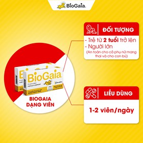 Men vi sinh BioGaia Protectis dạng viên